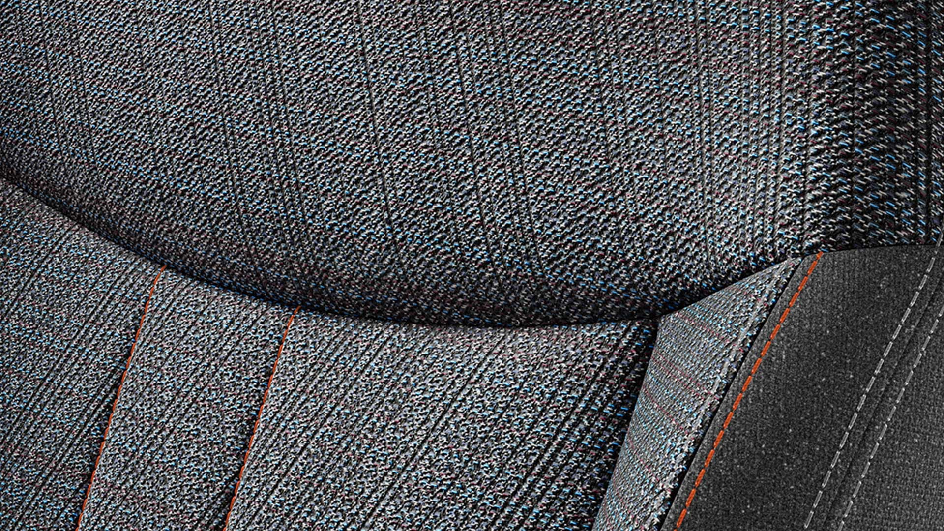 MINI Cooper triduris - interjeras - galerija - essential stiliaus sėdynės